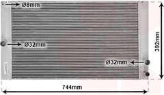 Van Wezel Engine Cooling Radiator 59002141