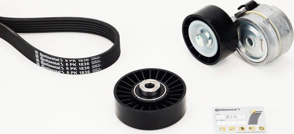 Contitech V-Ribbed Belt Set 6PK1836K2