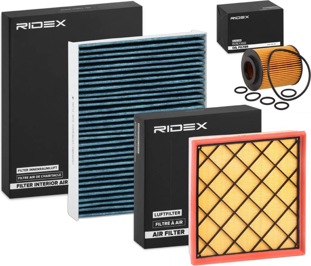 Ridex Filter Set With Gaskets Seals With Pre-Filter