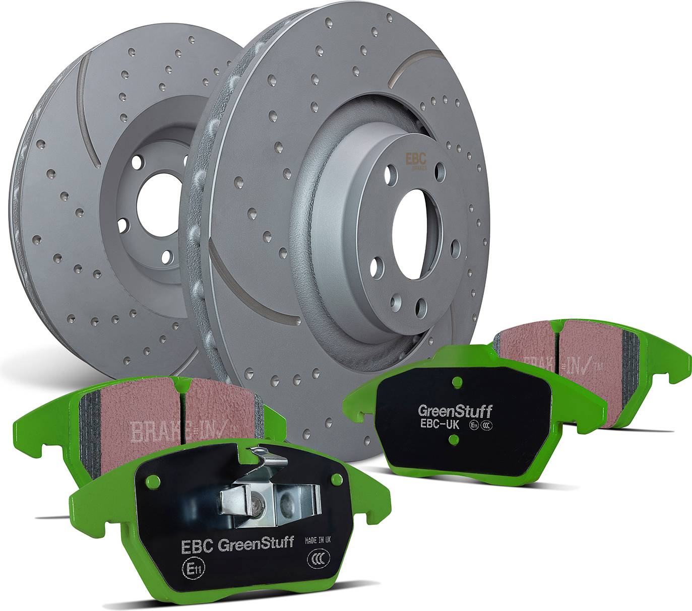 Ebc Pd11kf642 High Performance Brake Kit