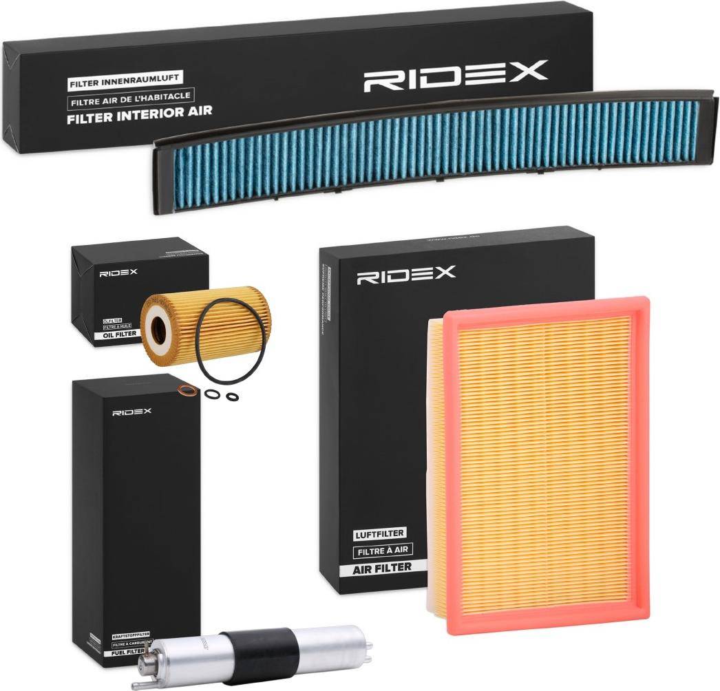 Ridex Filter Set With Oil Drain Plug With Pre-Filter
