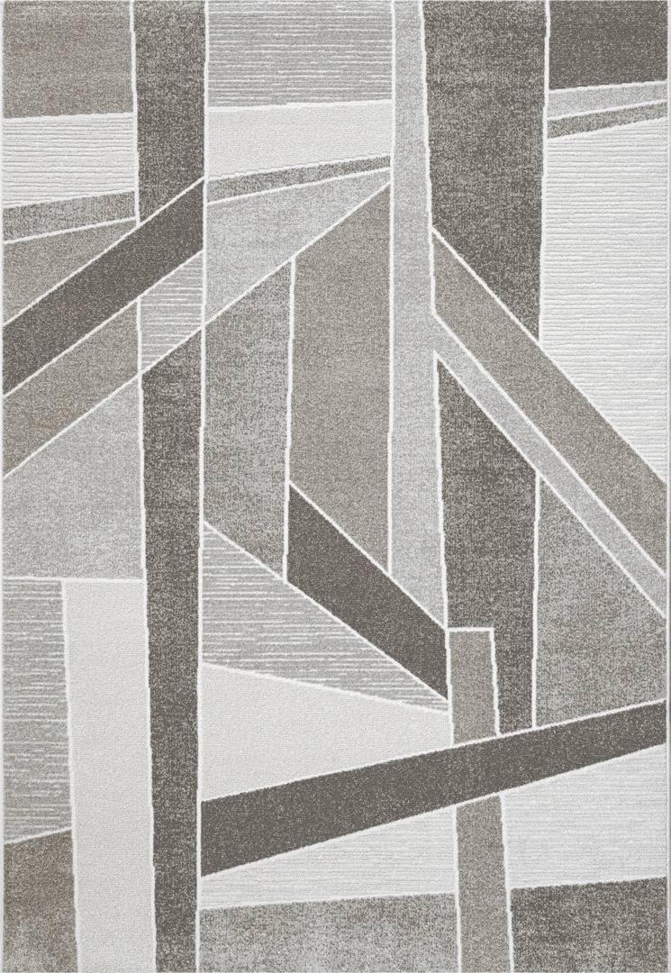 Mastercraft Abstract Area Rug Rectangle 160 x 230 Gold cm