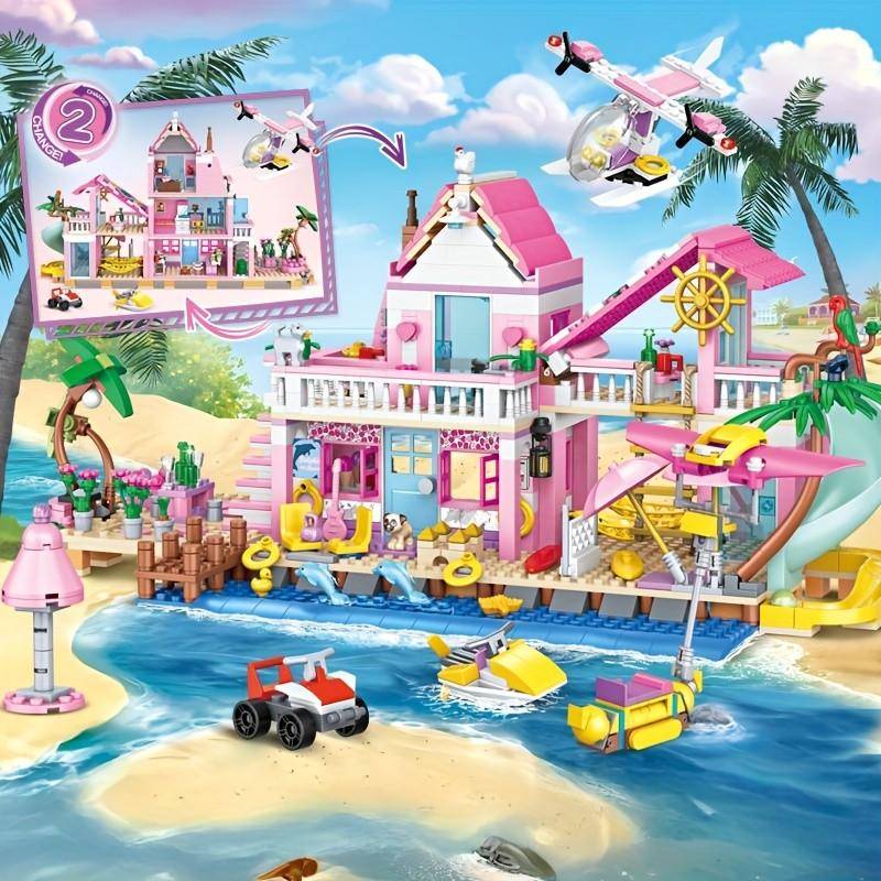 Lego set Building Block Set Beach Villa
