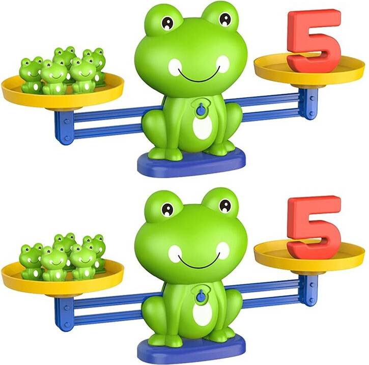 Frog Balance Scale Math Toys 2 Pack