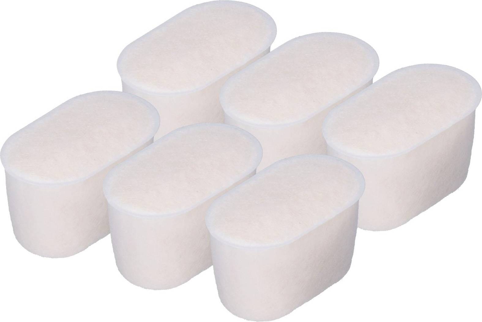 6Pcs Coffee Machine Resin Filter Core Replacement