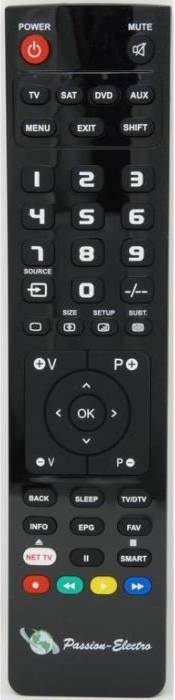 Haier Télécommande De Remplacement Let19c550h Tv