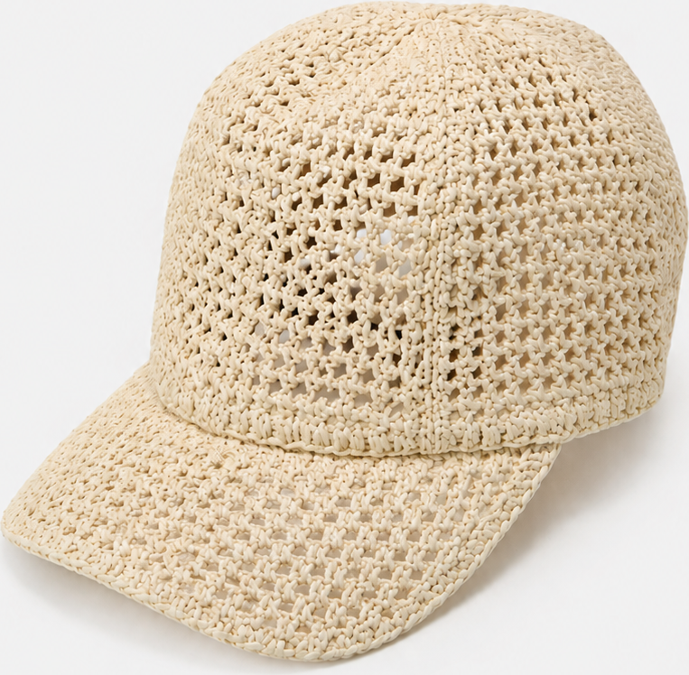 IRO Kasket Light Beige Cap Rafia