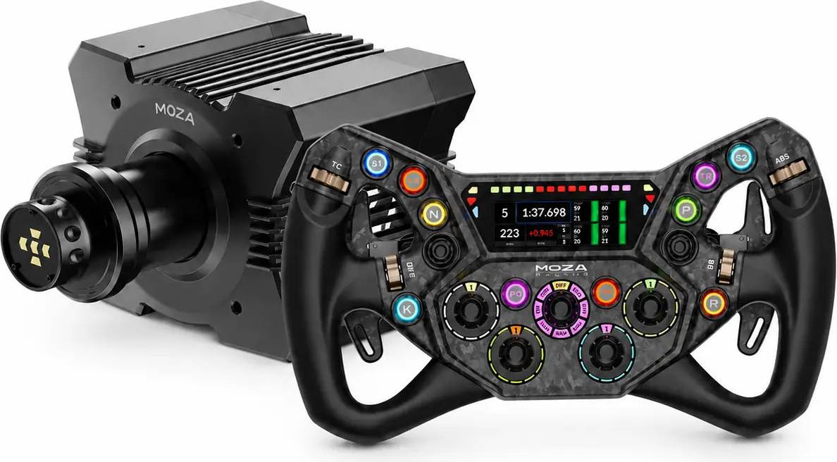 Moza steering wheel Moza R12 V2 KS Pro Steering Wheel Bundle