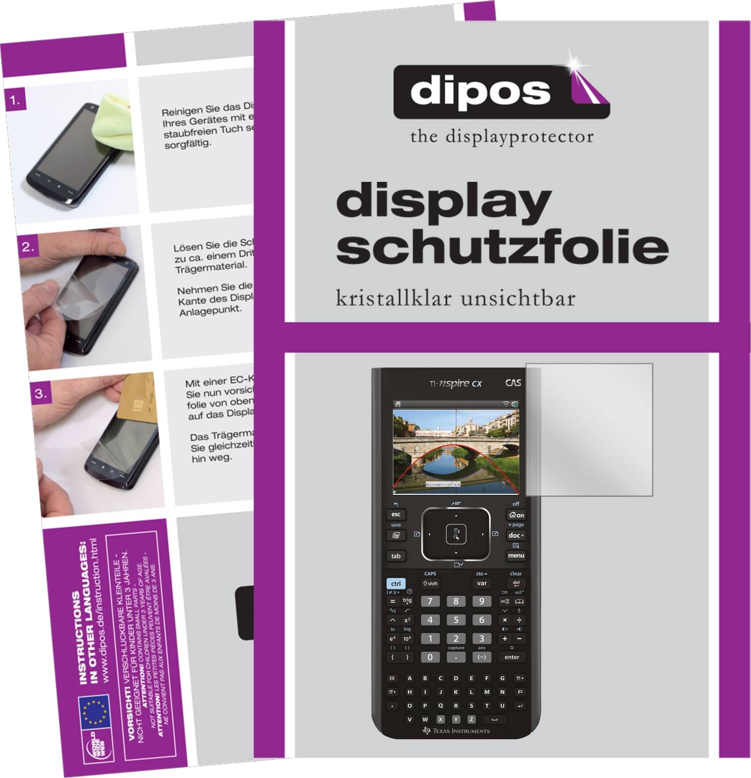 Texas instruments ti Dipos Screen Protector For Texas Instruments Ti Nspire Cx