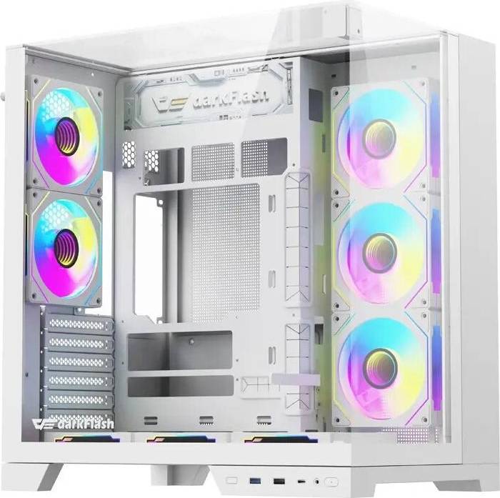 darkFlash TH285 Plus Computergehäuse Weiß
