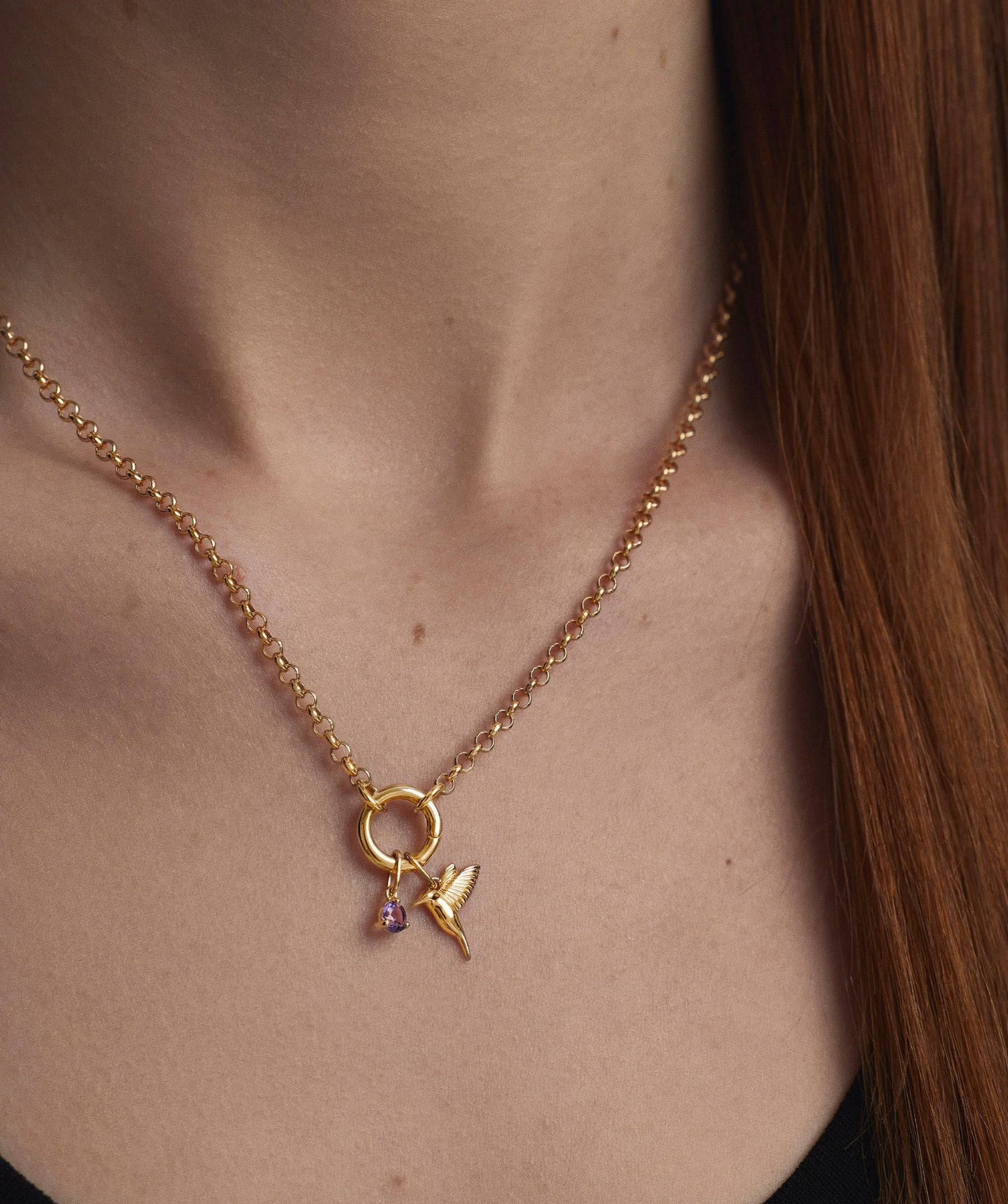Mejuri Hummingbird Charm