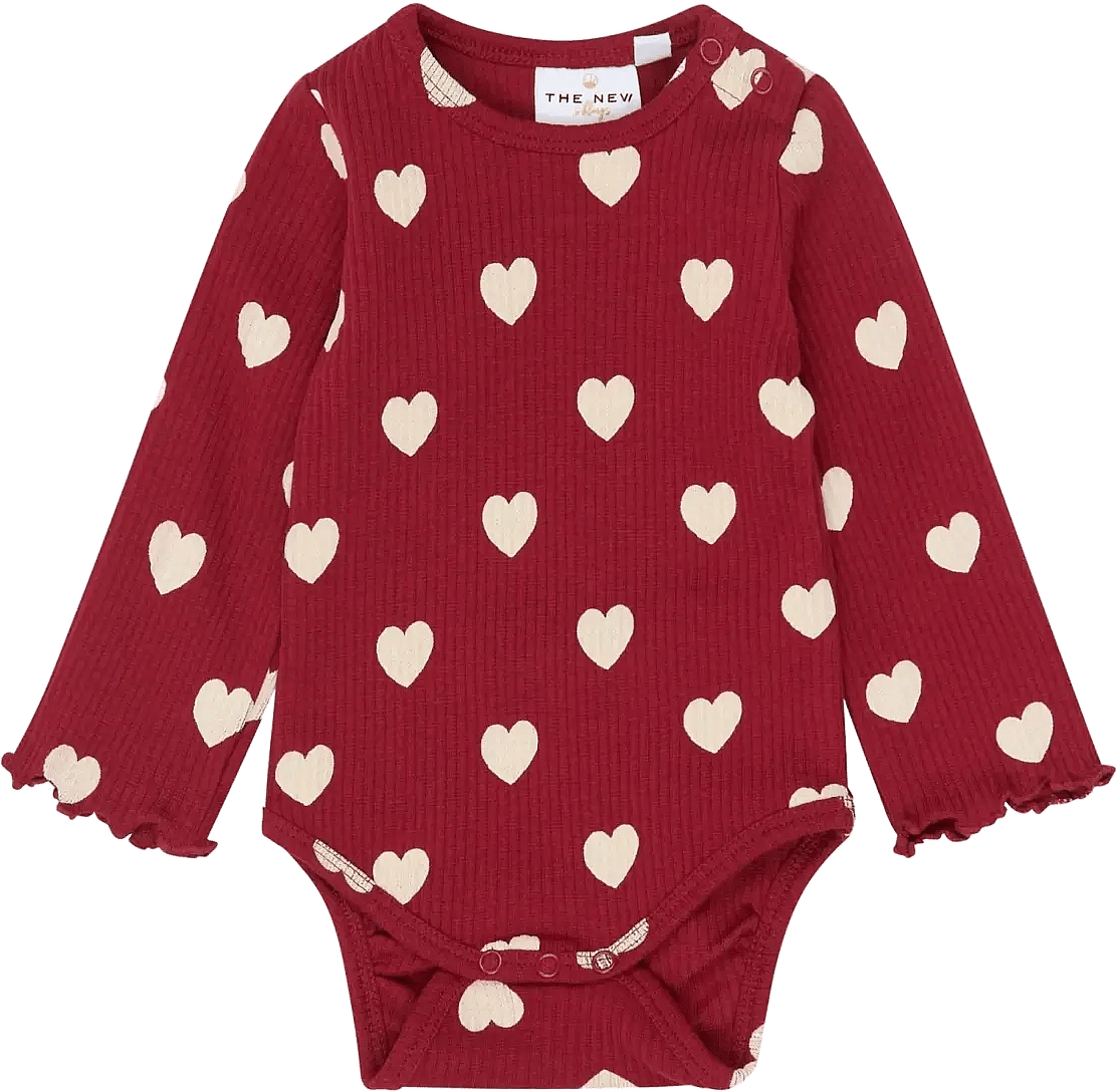 The New Siblings Rib Body - Red