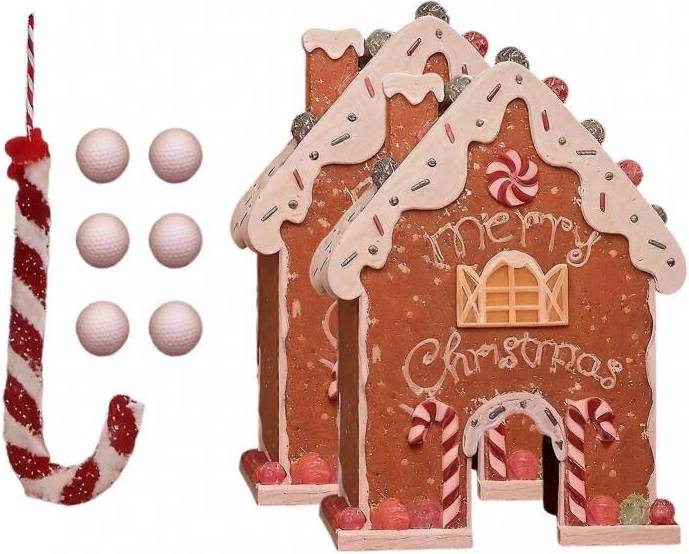 Gingerbread Golf Game Set