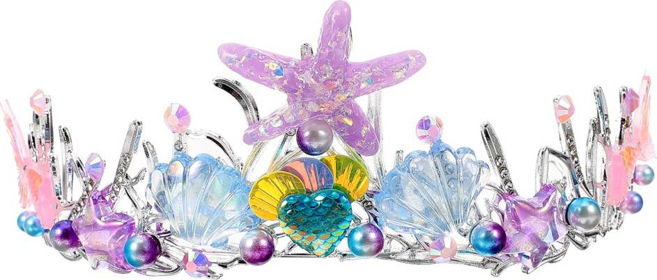 Seashell Design Crown Headband - Multi-Color