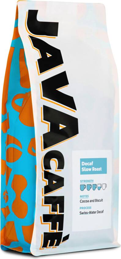 Java Caffe Decaf Slow Roast Coffee Beans 1 kg