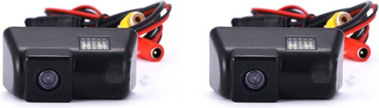 Car HD CCD Auto Reverse Rear View Camera License Plate