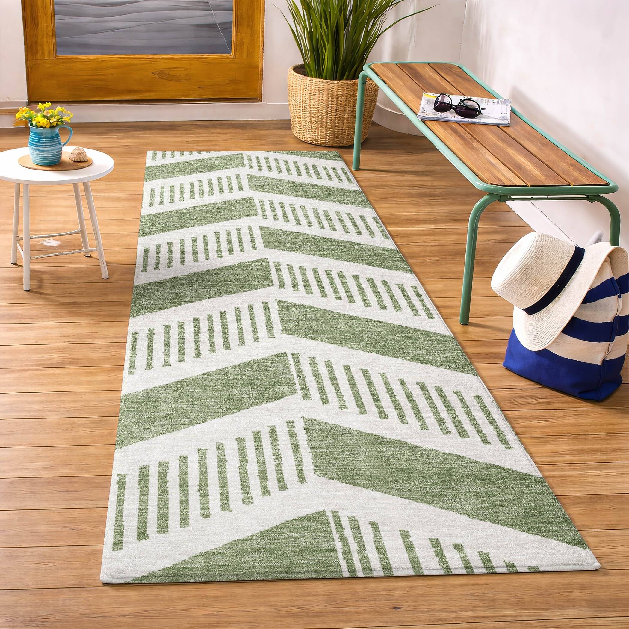 Addison Rugs Machine Washable Indoor Outdoor Corinna Chantille Rug