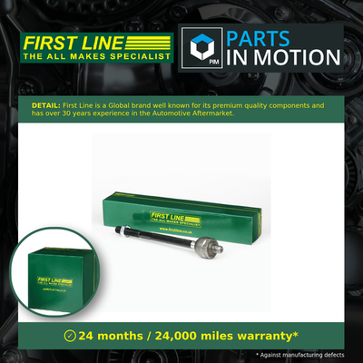 First Line Inner Rack End Ftr6144 Tie Rod Joint