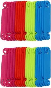 Sodial 40pcs Multicolor Cable Management Labels
