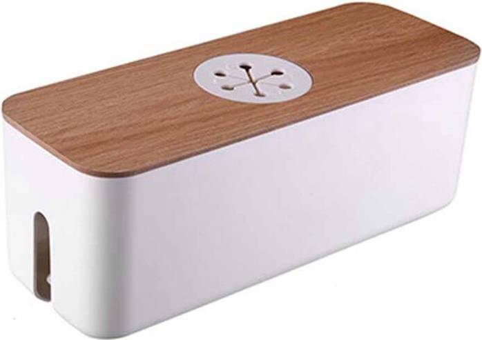 Exogio Desktop Charging Cable Storage Box