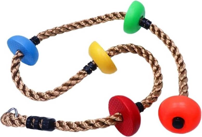 Colorful Climbing Rope Swing Disc
