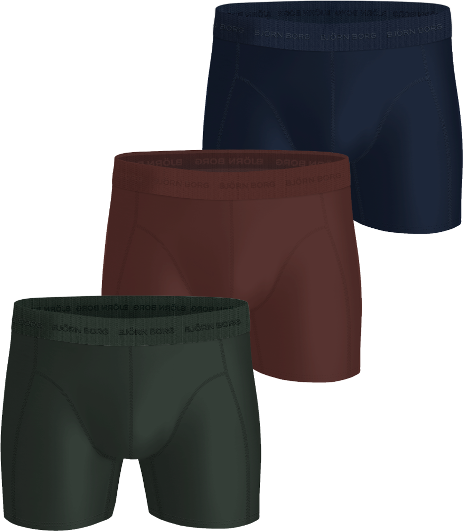 Björn Borg Microfiber Boxers 3-Pack Multi