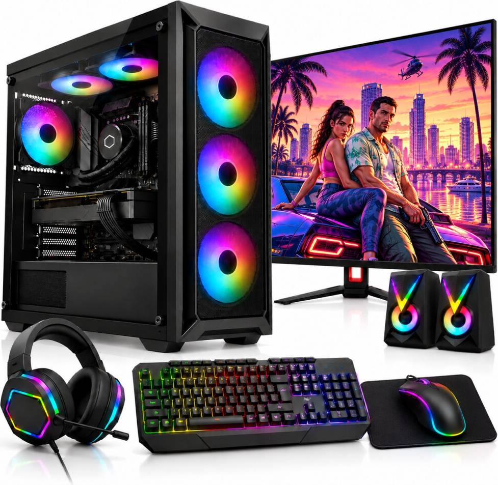 Computek Intel Core i5 PC Bundle 16GB RAM