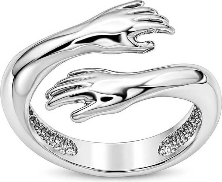 Hugging Hands Ring