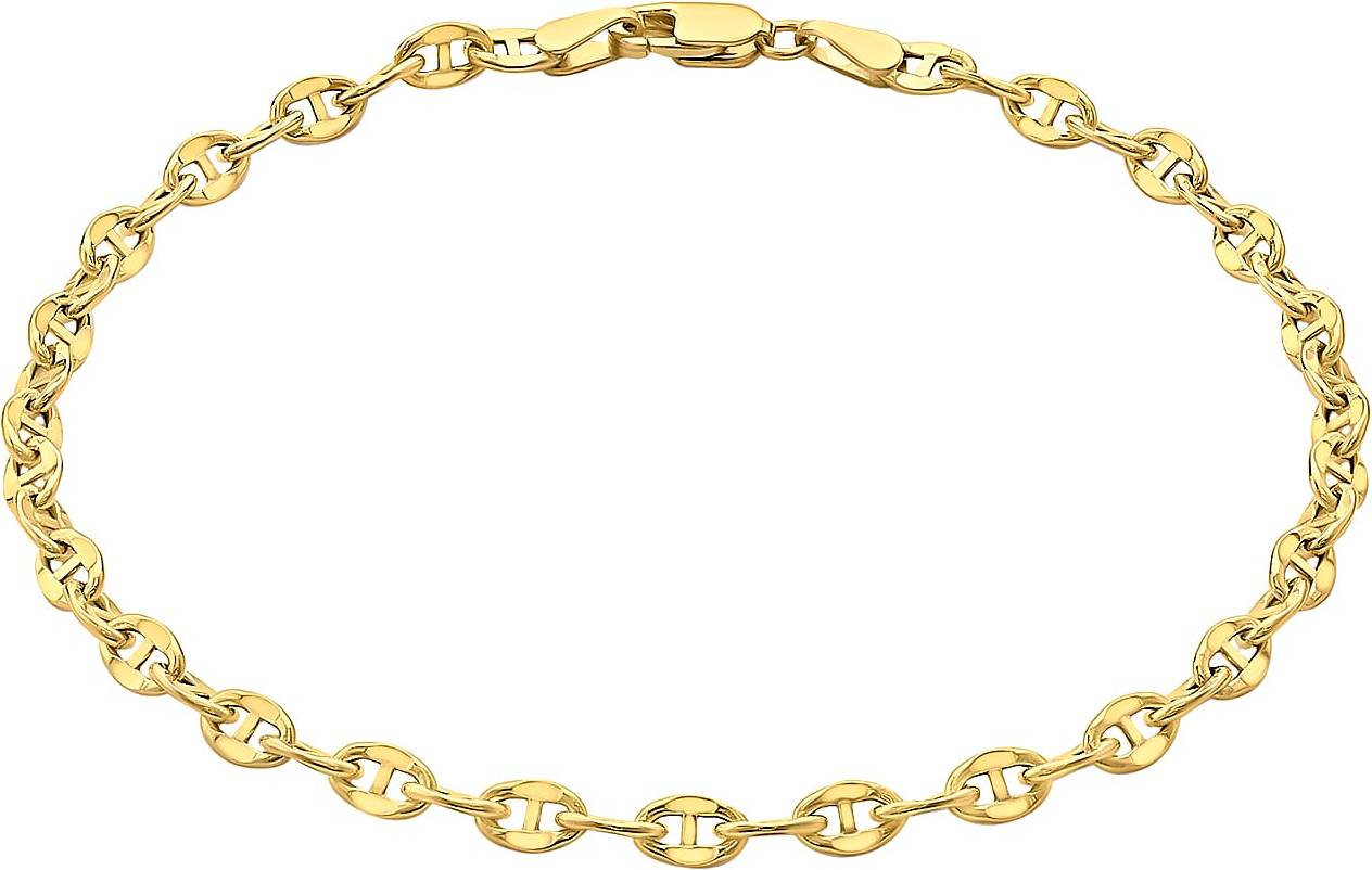 TJC Rambo Chain Bracelet 9K Yellow Gold
