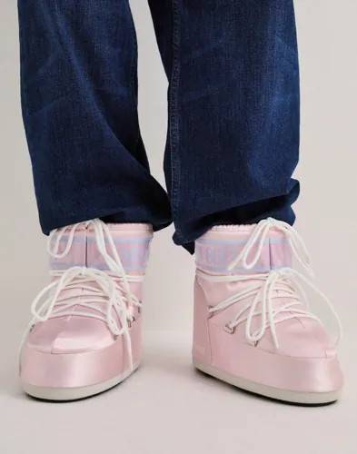 Moon Boot Mb Icon Low Pearly - Rosa