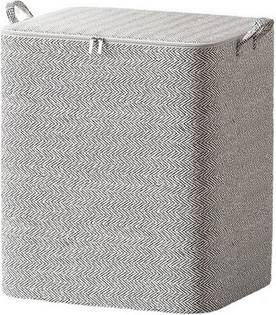 3-Dimensional Storage Box With Window Organizer Cloth