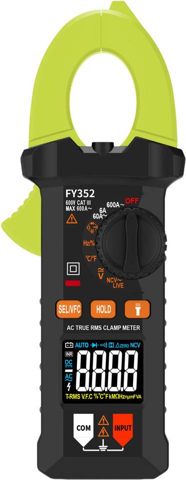 Rebrilliant True RMS Digital Clamp Meter FY352
