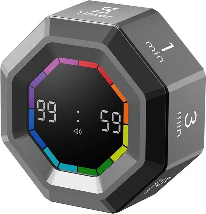 Typecat Digital Flip Timer Count 3-Level Volume Kitchen Timer