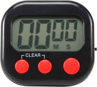 Sodial Digital Visual Timer Magnetic Clock Stopwatch Kitchen Timer