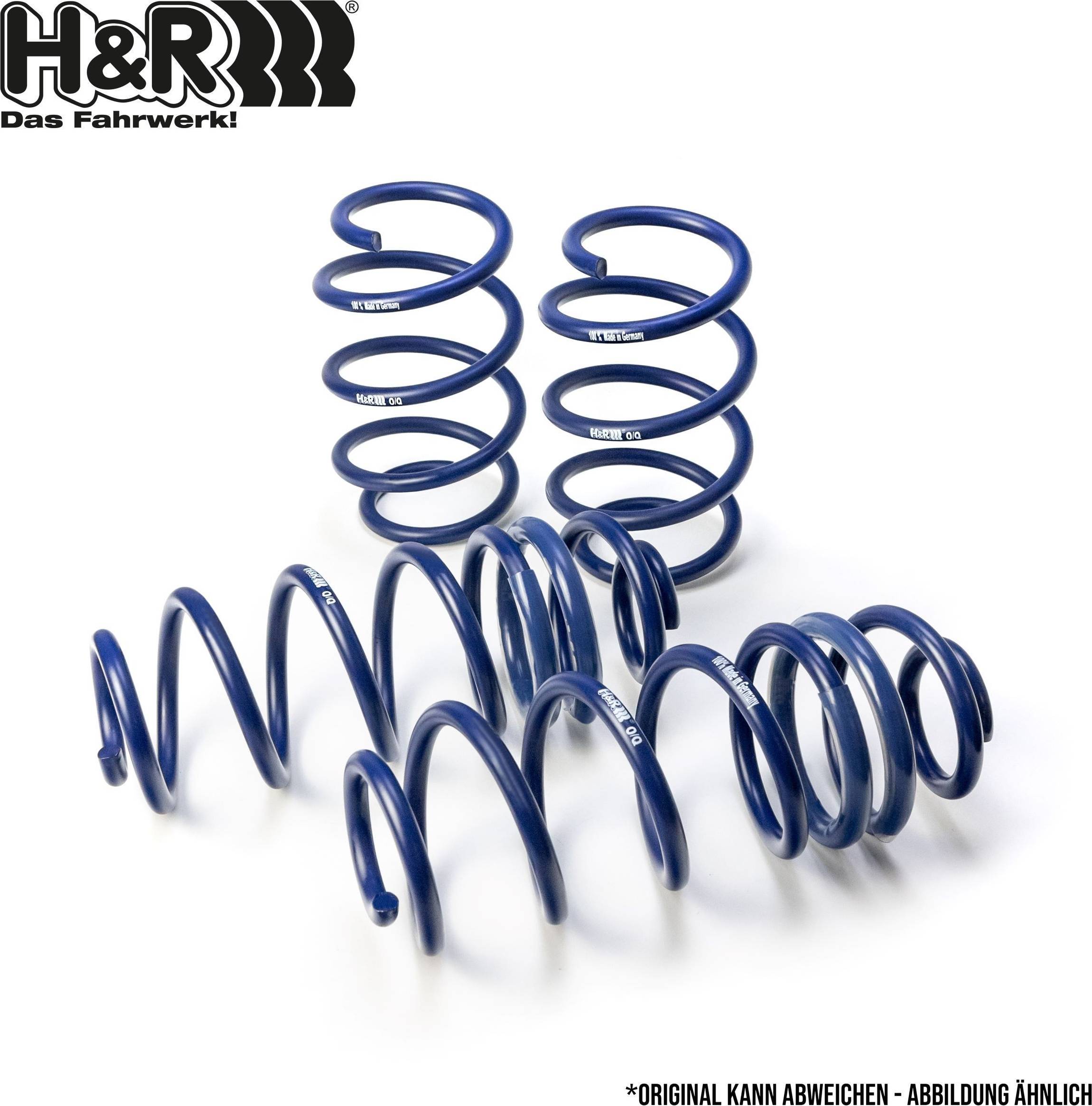 H&R Chassissæt Fjedre Performance Lowering Springs