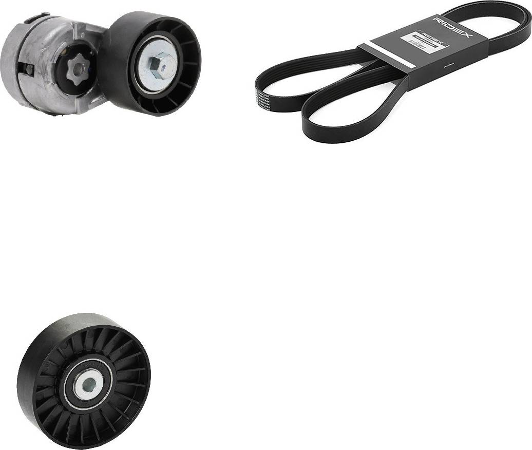 Ridex V-Ribbed Belt Set 542R0151