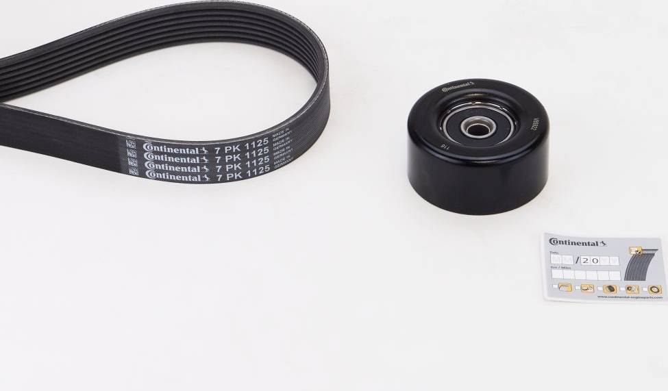 Contitech V-Ribbed Belt Set 7PK1125K2