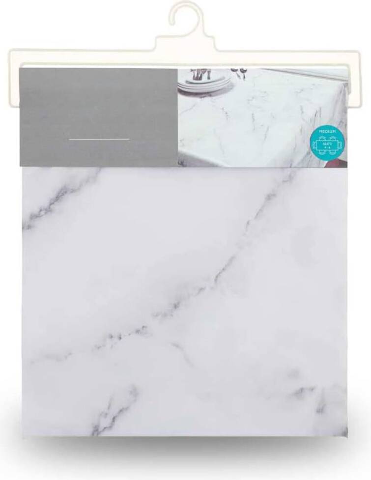 Aamen Tablecloth Marble Print Rectangular Waterproof