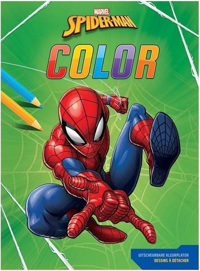 Spider-Man Color Coloring Book