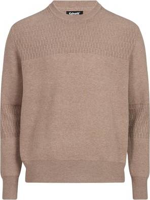 Pull Droit Col Rond - Marron