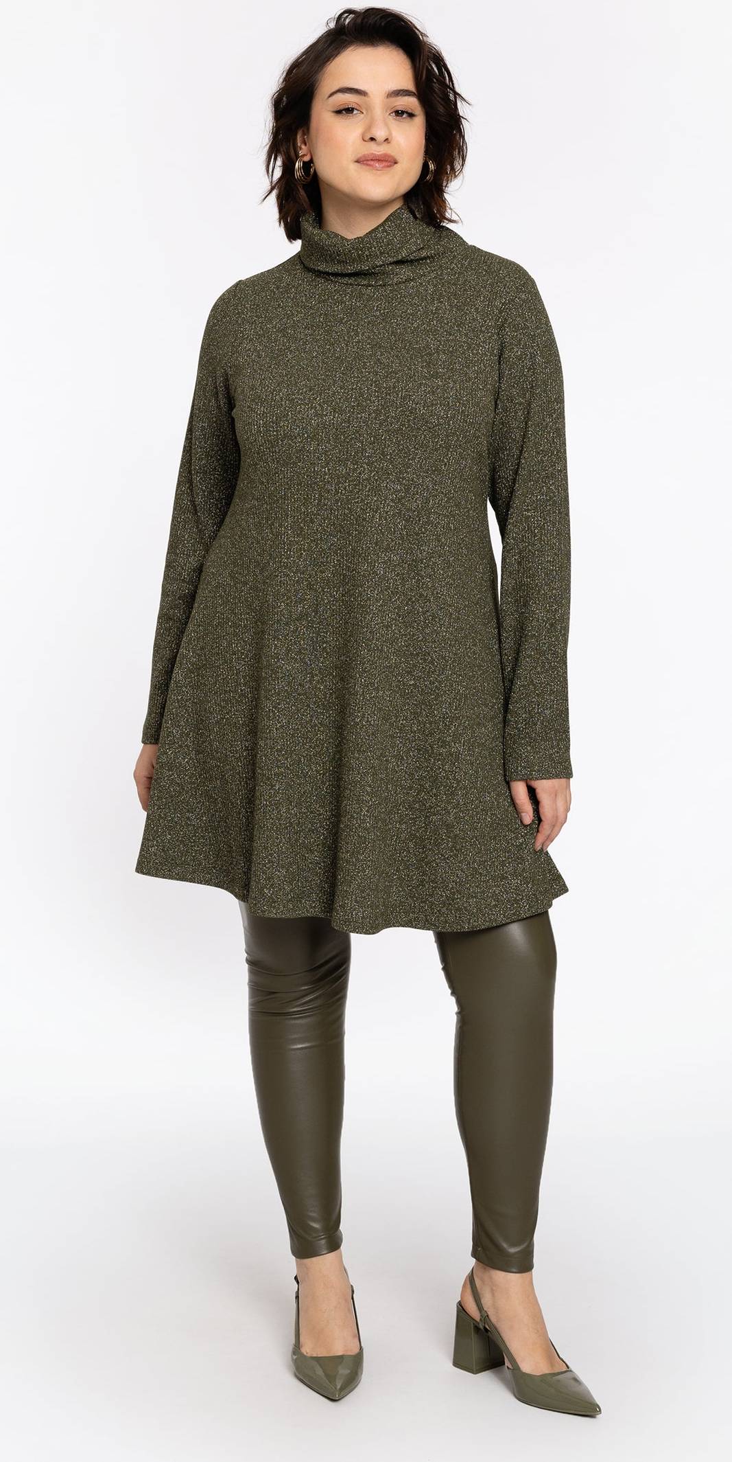 Tunic Wide Bottom Rib - Light Green
