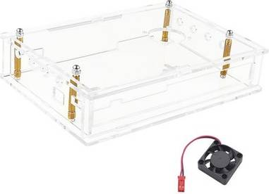 Sodial Acrylic Shells Case With Fan For R3 Development Board