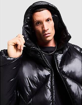 Unlike Humans Ran Jacket - Svart