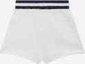 Autry Ribbed Cotton Shorts - White