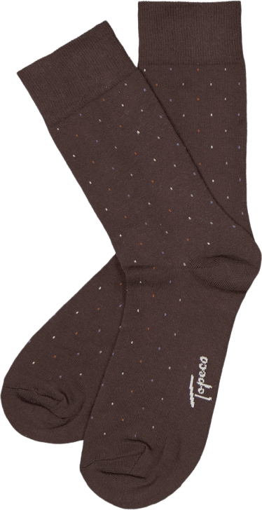 Assar Strumpa 1-Pack Bomull - Brun