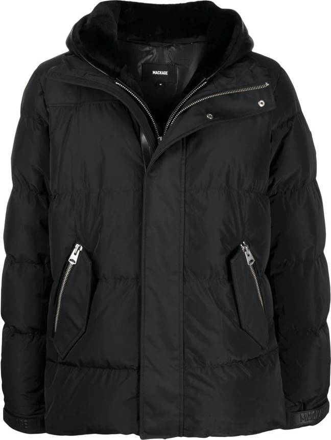 Mackage Riley Down Jacket Läder - Herr