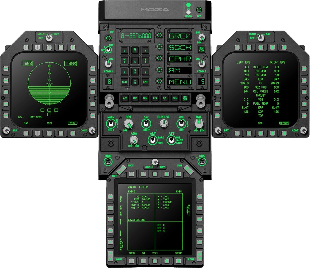 Moza Racing FMP18 Panel Bundle