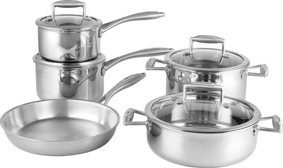 Procook Elite Tri-Ply Cookware Set Piece Cookware Set 5 Parts