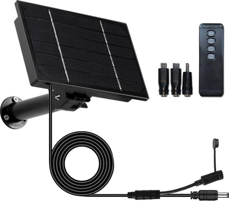 Typecat 4W Solar Panel Install V3 Module 18650 Battery Micro USB TypeC 12V