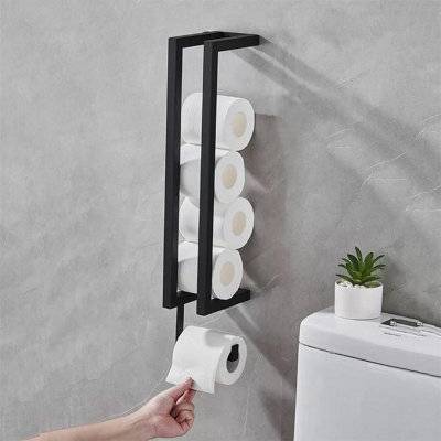B&Q Stainless Steel Wall-Mounted Storage Rack